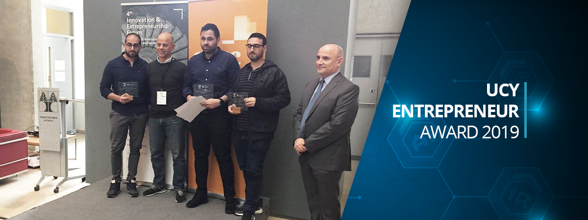 ImpacTech leaders recognized with Entrepreneur Awards ucy award img